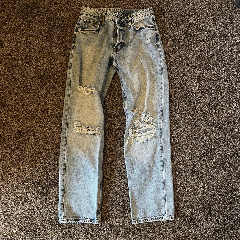 H&M 90’s Boyfriend pants.